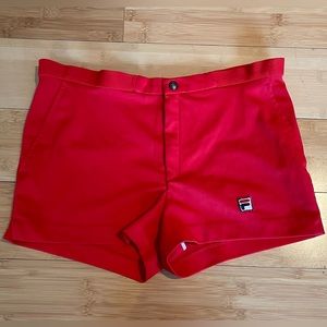 FILA Vintage Red Tennis Shorts - 70’s/80’s - Bjorn Borg